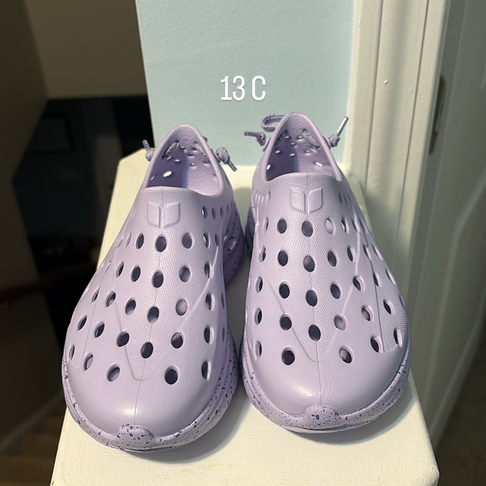 CROCS Kids Lavender Slip-On Sandals